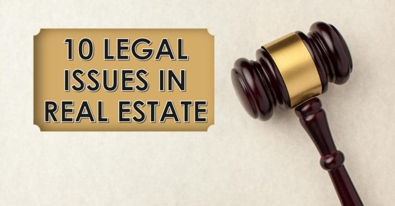 Legal Issues in Real Estate