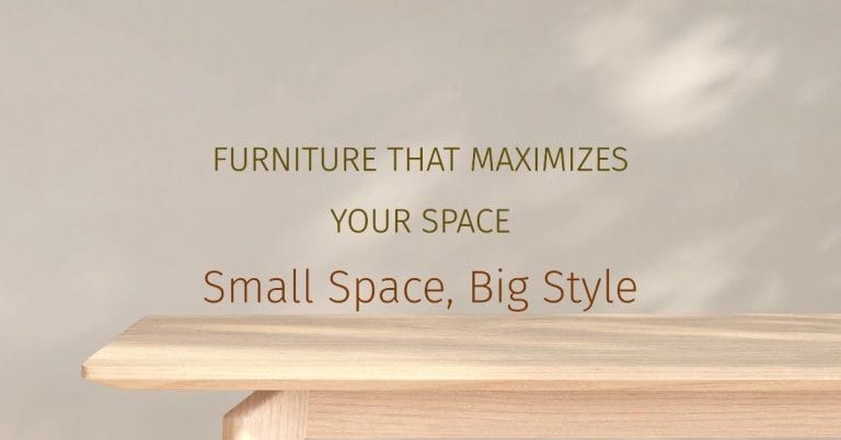 Space-Saving Furniture